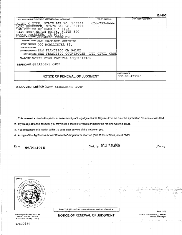 Documents related to Mullett, Geraldine