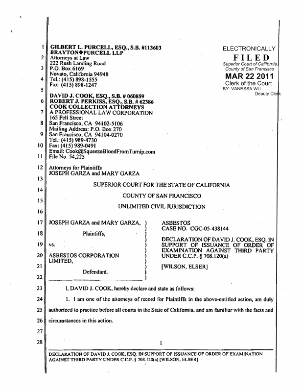 Legal Ethics Electronic Discovery Requests For California State Superior Court Trellis