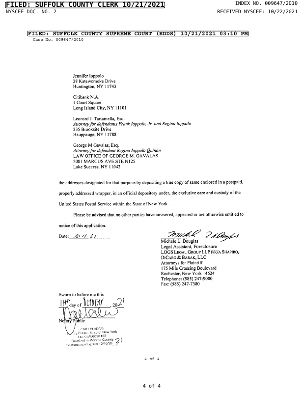 Document for U.S. Bank National Association, As Trustee SUCCESSOR IN ...